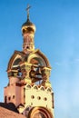 The bell tower of the temple of Grand Duke Vladimir